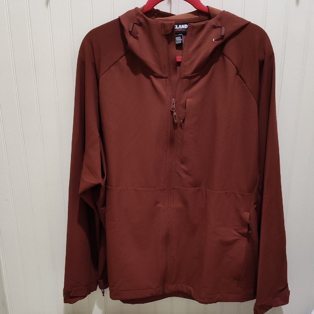 Kirkland Signature Brown Windbreaker